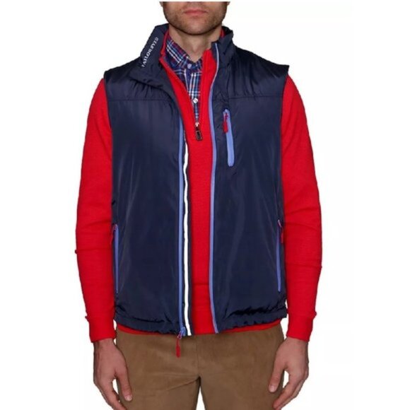 Tailorbyrd Fleece Lined Golf Vest - Picture 1 of 6